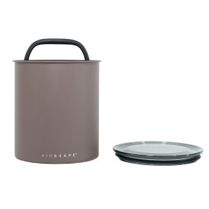 קופסת ואקום לקפה 1000 גרם קרמיקה אפור מט AIRSCAPE PLANETARY