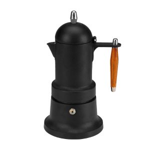 מקינטה דגם מיני פלוס 3 כוסות שחור MINI PLUS BLACK G.A.T תוצרת איטליה
